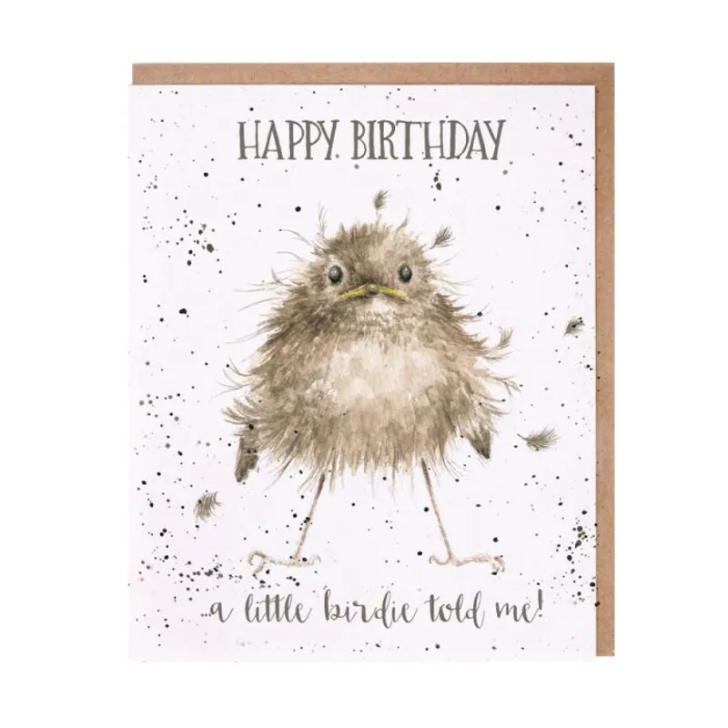 Little Wren Birthday Card