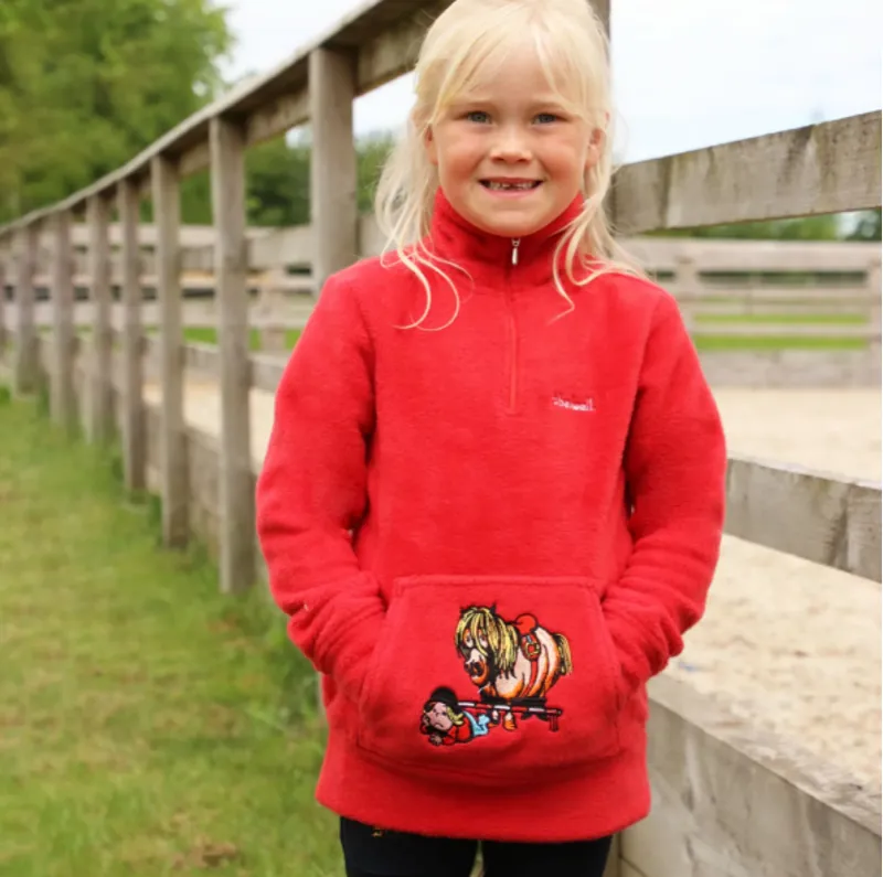Thelwell Childrens Soft Fleece Red